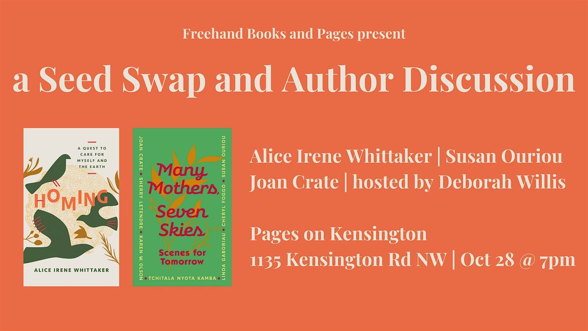 Seed Swap and Homing book launch