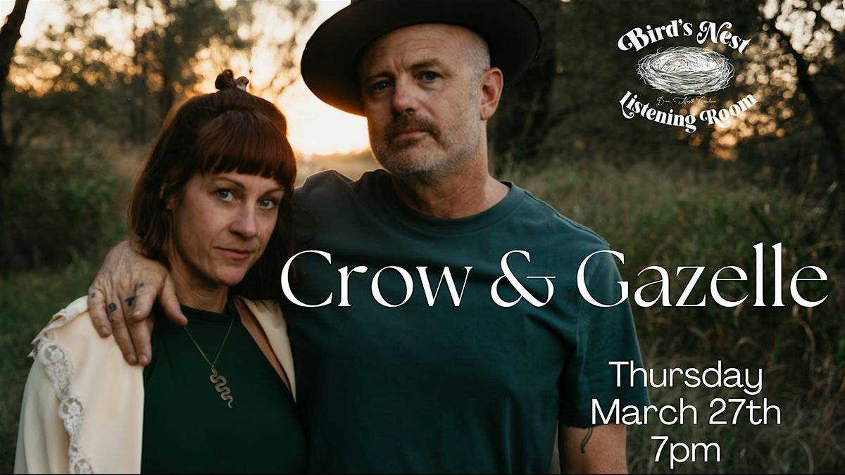 Crow & Gazelle ( Mike McClure duo) at Bird's Nest