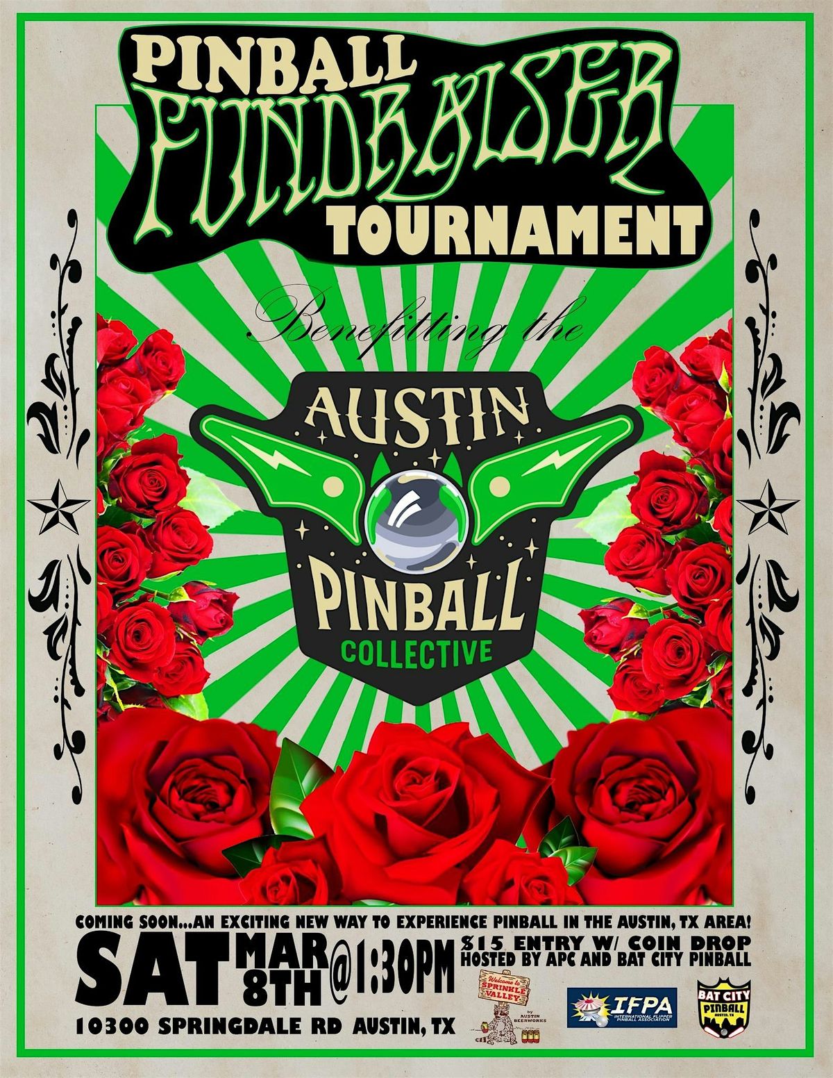 Austin Pinball Collective Fundraiser Tournament