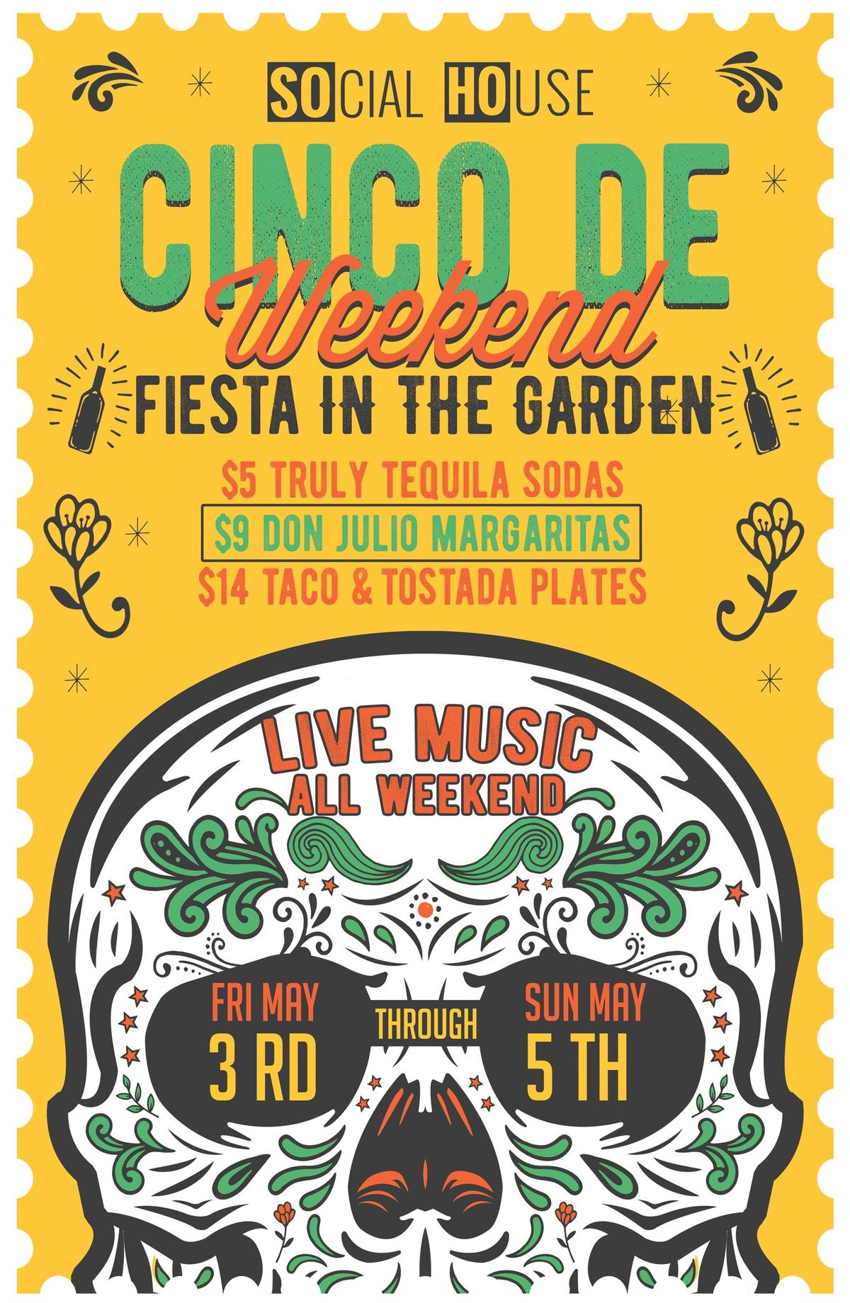 Celebrate CINCO DE MAYO in the Garden! 