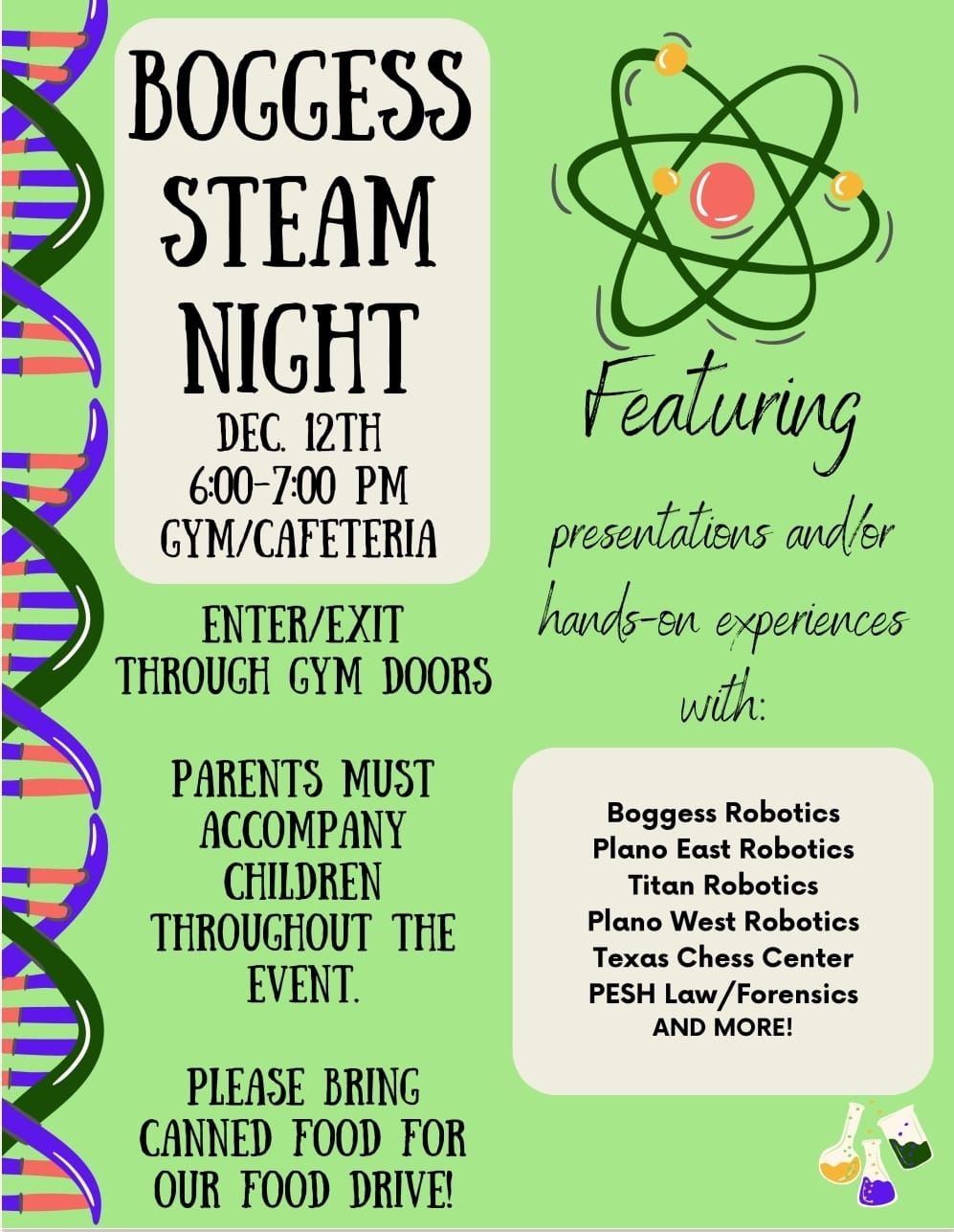 STEAM\/STEM night