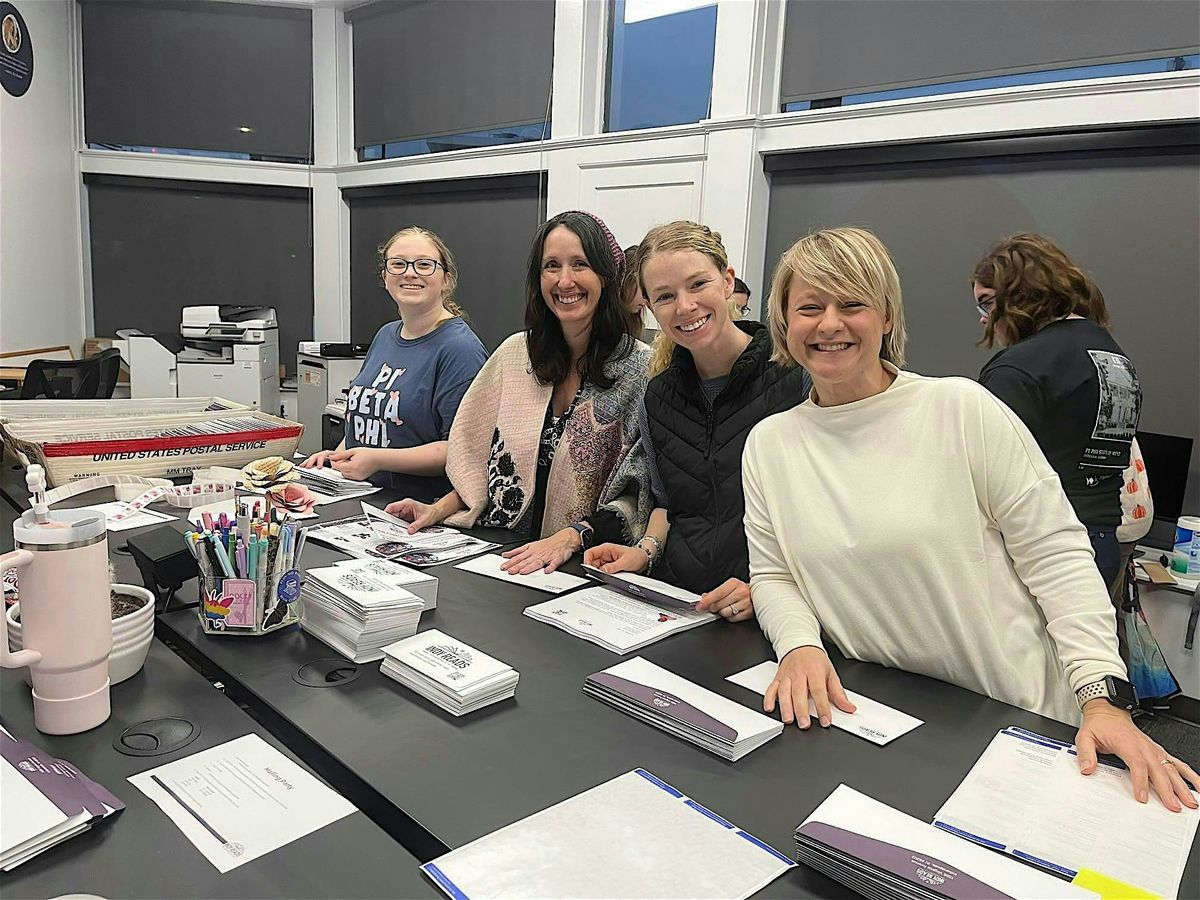 Volunteer Opportunity: Mailing Party