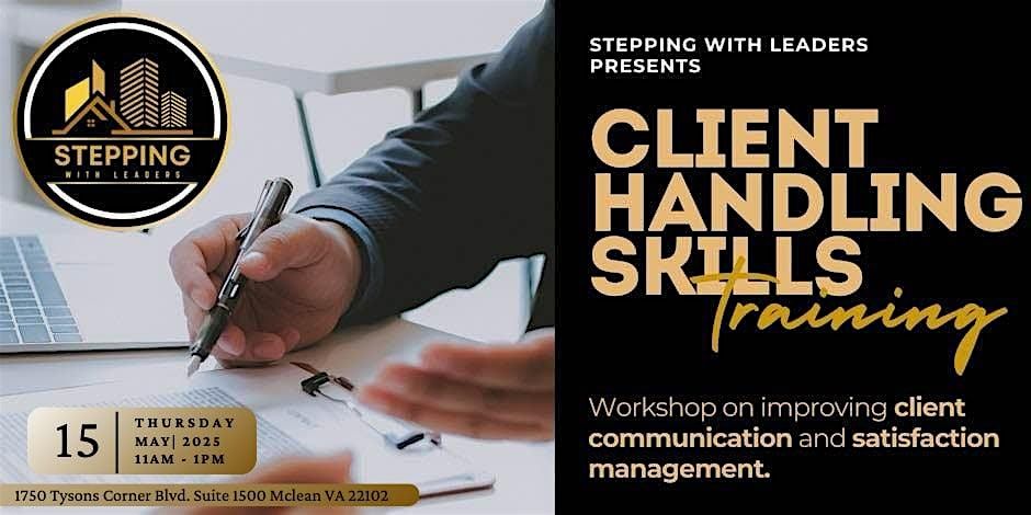 Client Handling Skills Training