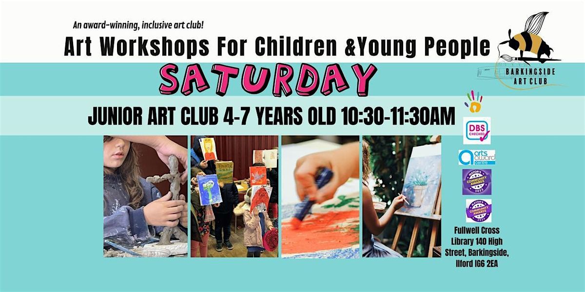 Saturday Art Club JUNIORS (4 - 7 Year Olds)