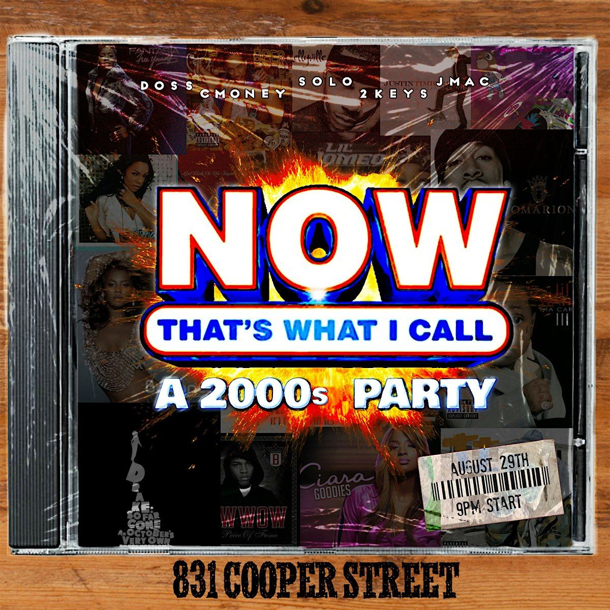 NOW THAT'S WHAT I CALL A 2000S PARTY
