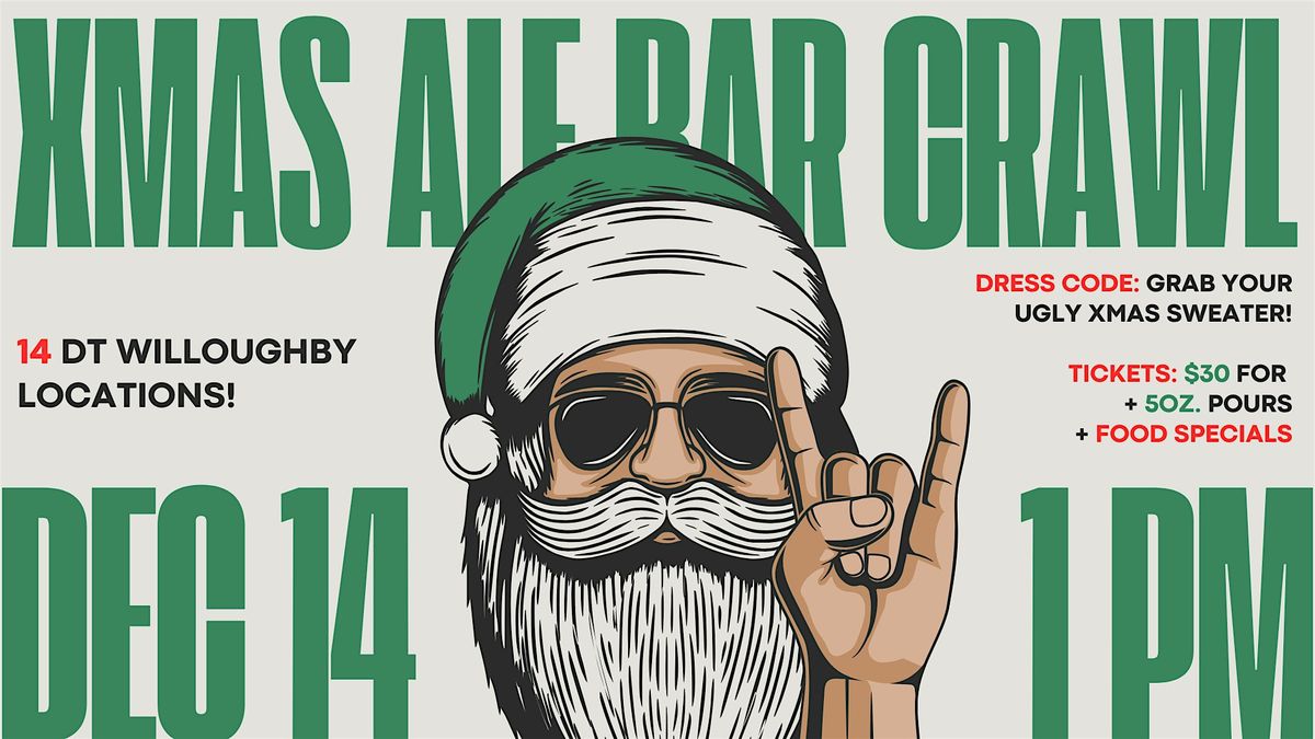 Christmas Ale Bar Crawl