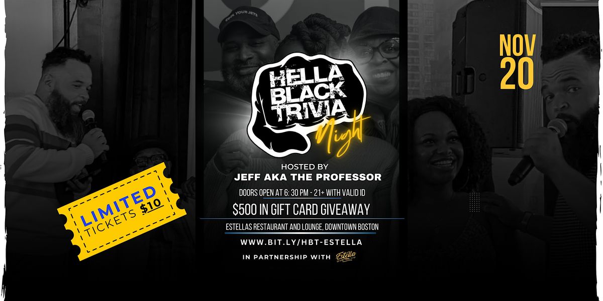 Hella Black Trivia @ Estella