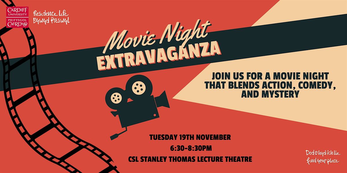 Movie Night Extravaganza \u00a6 Noson Ffilm Extravaganza