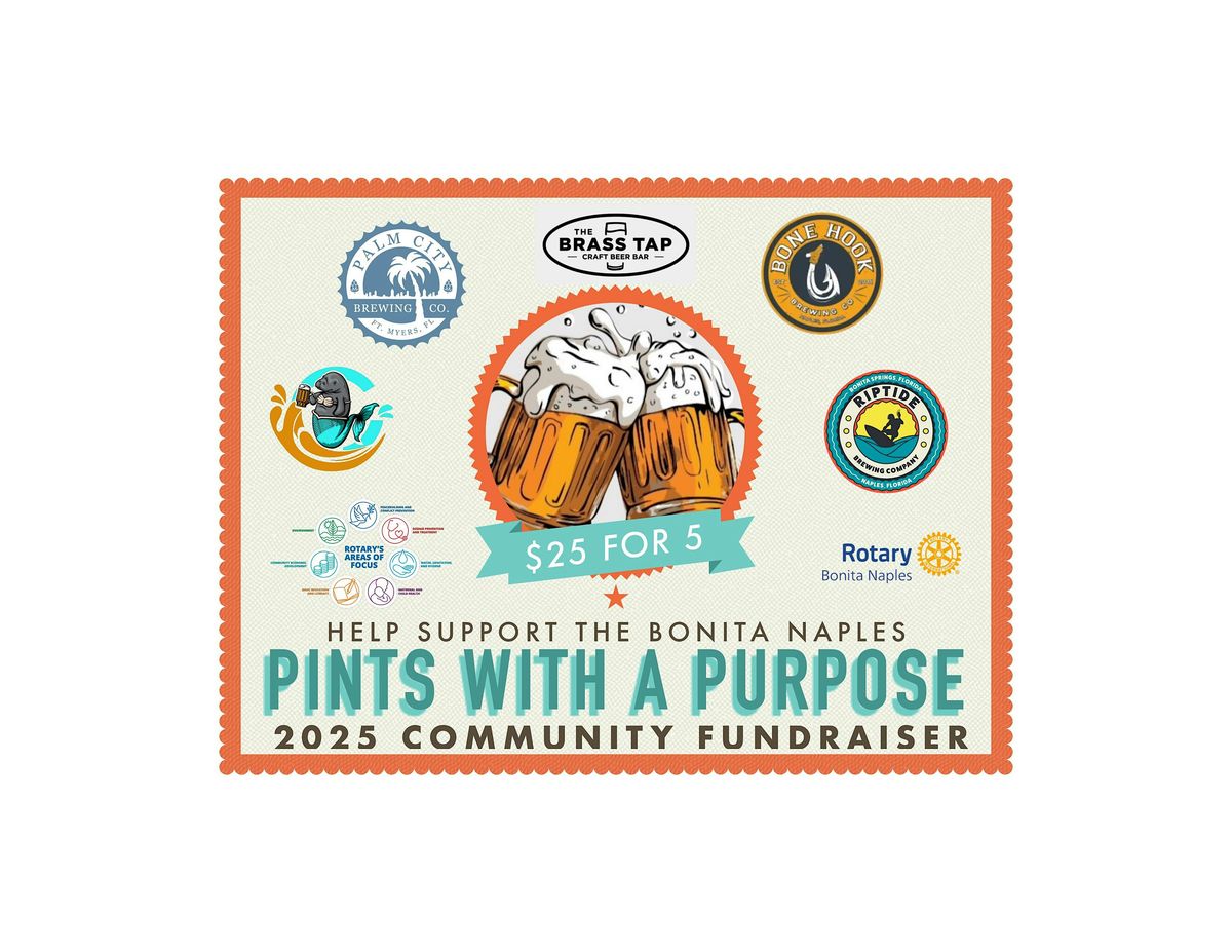 Pints with a Purpose at Chubby Mermaid Brewery