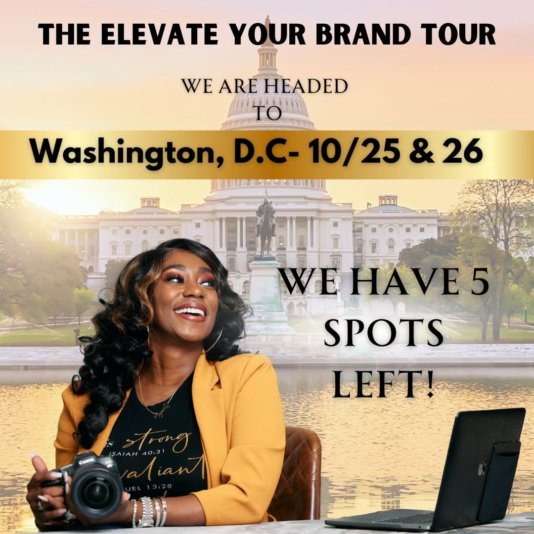 \ud83c\udf1f Washington, D.C., It\u2019s Time to Elevate! \ud83c\udf1f