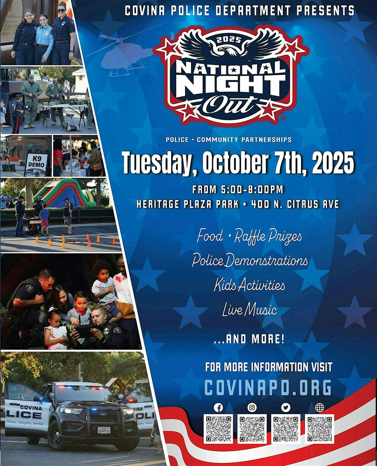 Covina Police National Night Out 2025