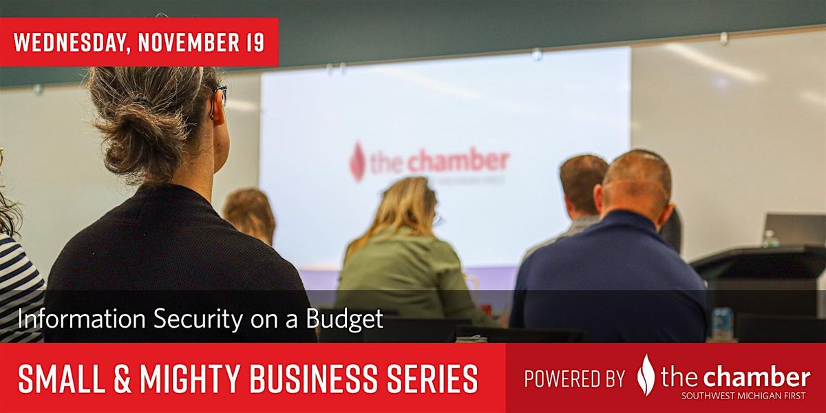 Small & Mighty Business Series: Information Security on a Budget