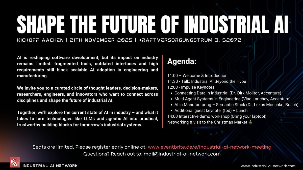 Shape the Future of Industrial AI