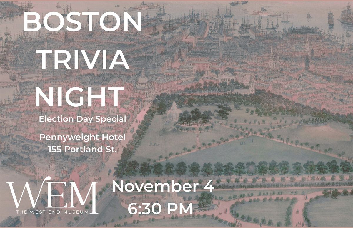 Boston Trivia Night: Election Day Special