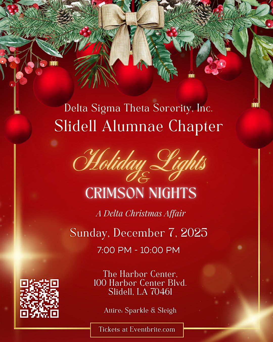 Slidell Alumnae Chapter - Delta Sigma Theta Sorority, Inc., Christmas Party