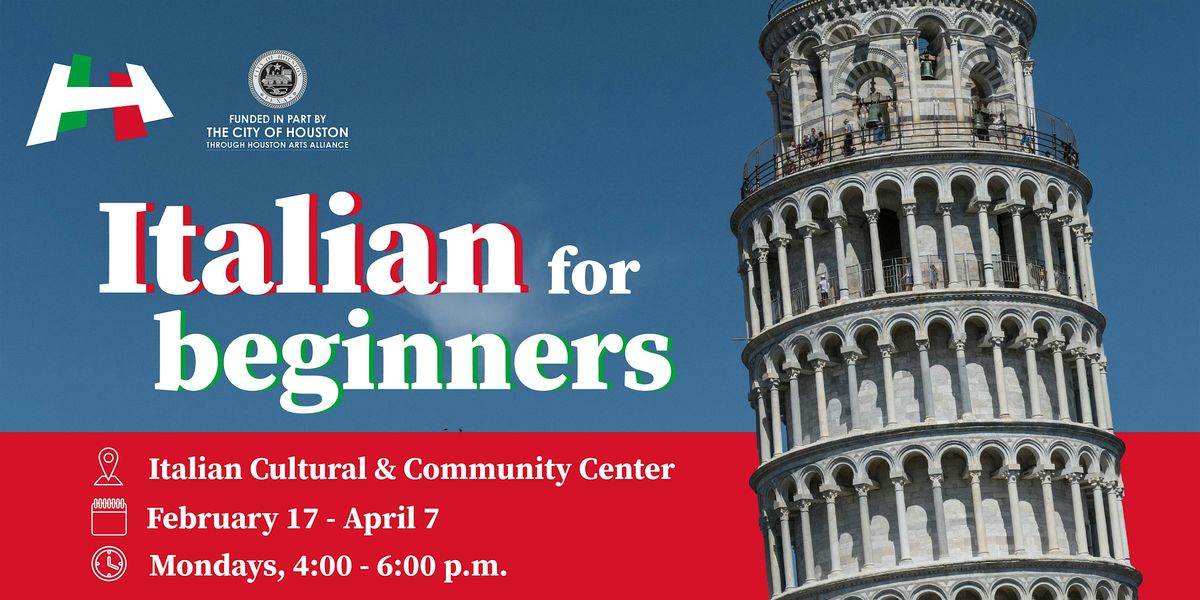 Italian for Beginners - A1S1