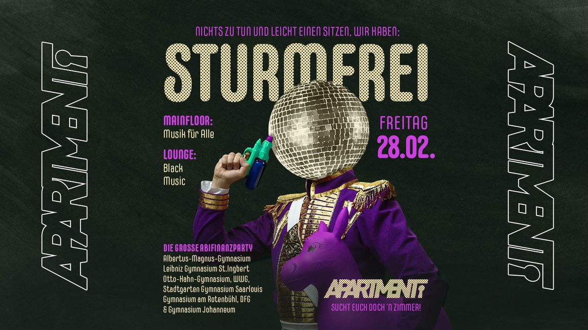 STURMFREI - ABIFINANZPARTY - 28.02.2025