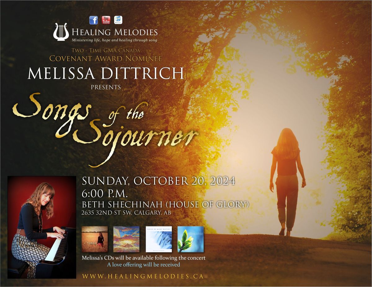 Sukkot Concert with Melissa Dittrich