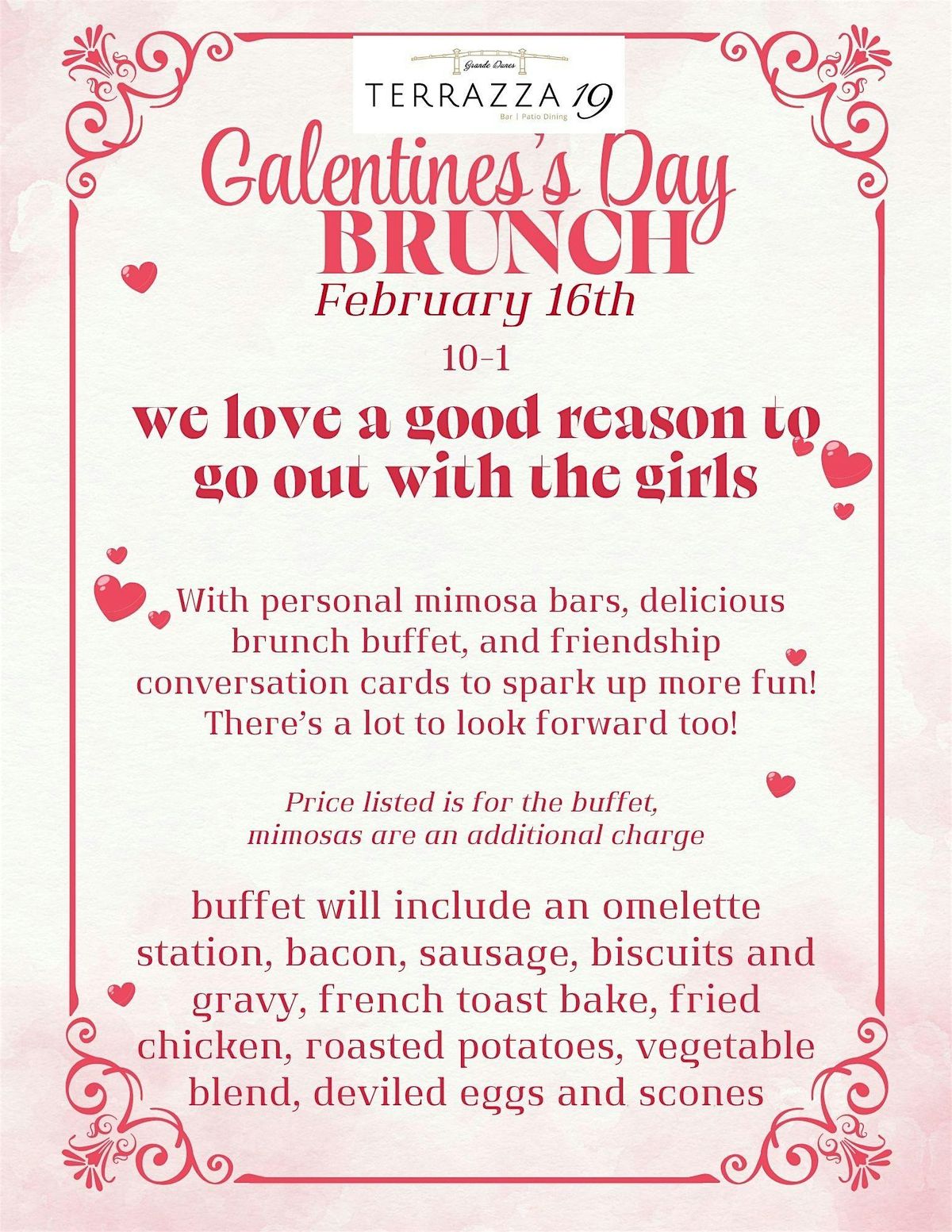 Galantines Day Brunch