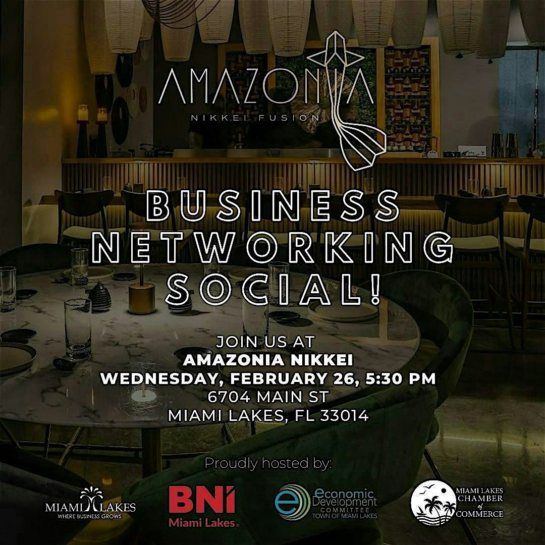 February Business Networking Social