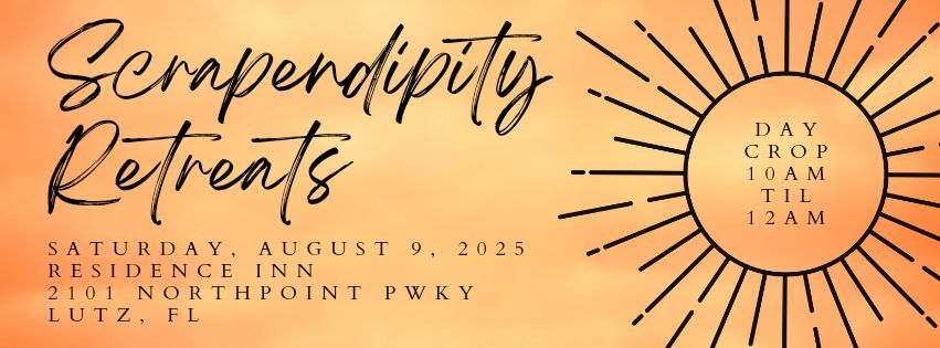 Scrapendipity Day Crop, August 2025