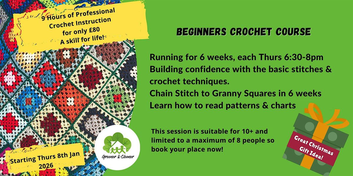 Beginners Crochet Course
