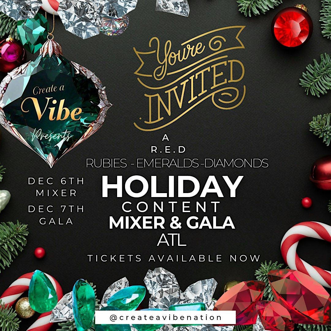 Create A Vibe Content Holiday Gala & Mixer