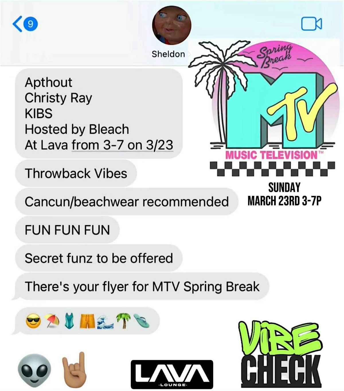 MTV Sping Break at LAVA