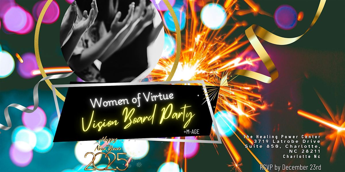 Women of Virtue Vision Board Party (New Year)