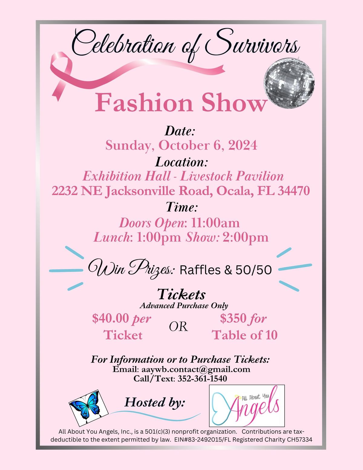 Celebration of Survivors Fashion Show 