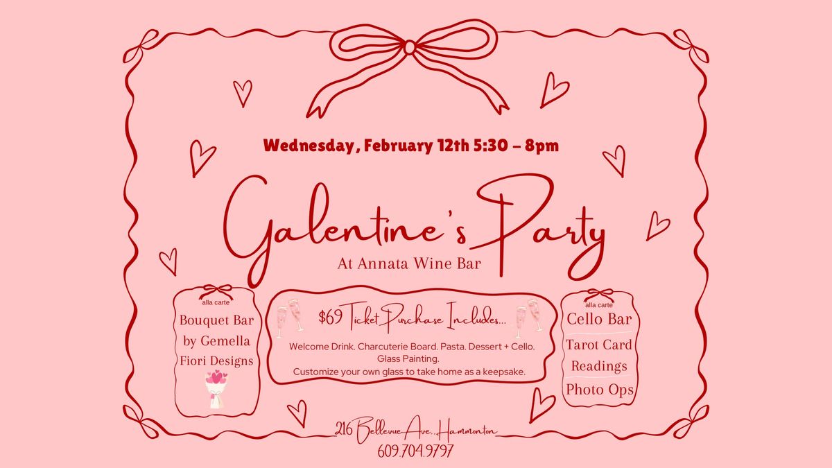 Galentine\u2019s Party at Annata