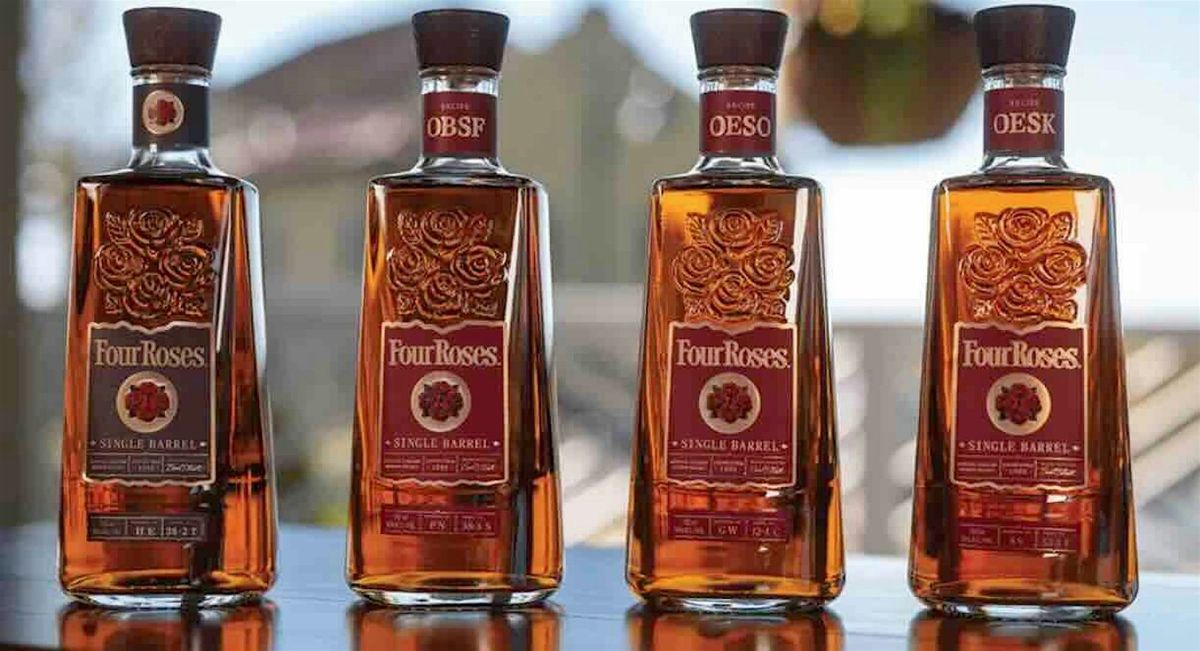 Four Roses Single Barrel Bourbon Tasting!