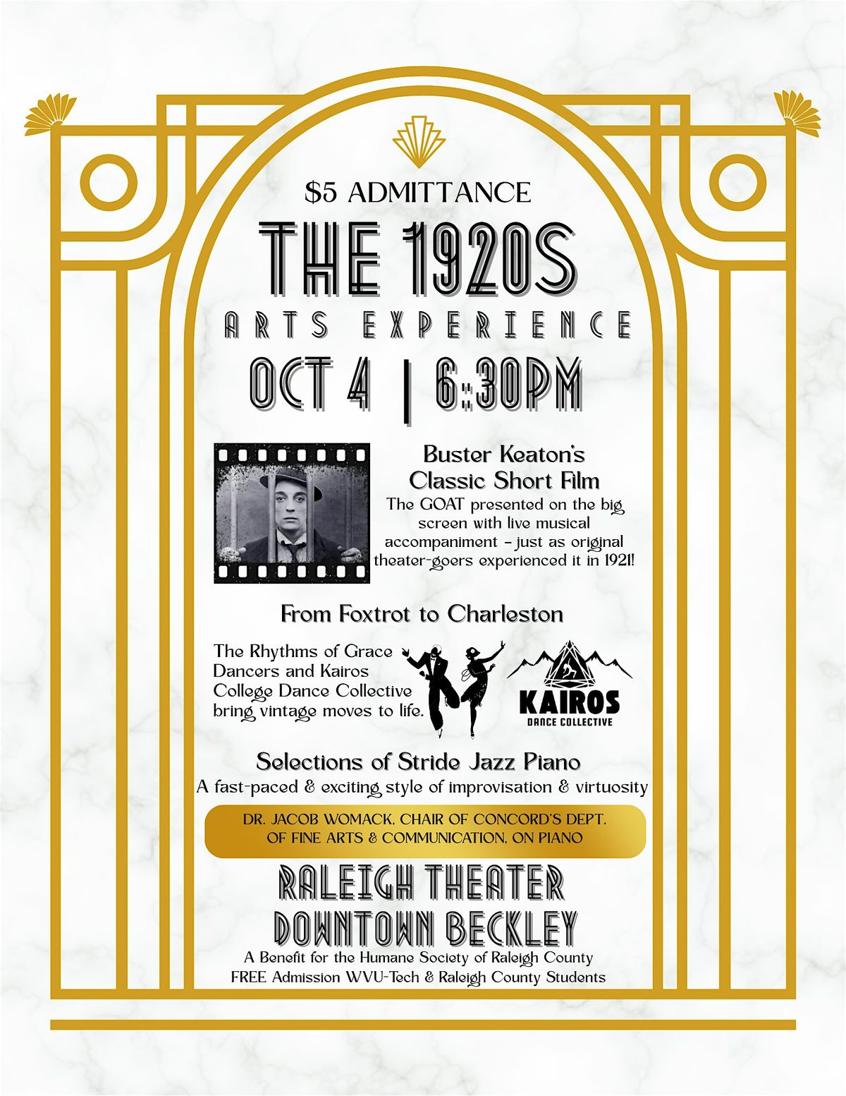 The 1920s Arts Experience -- Music, Dance, and Film