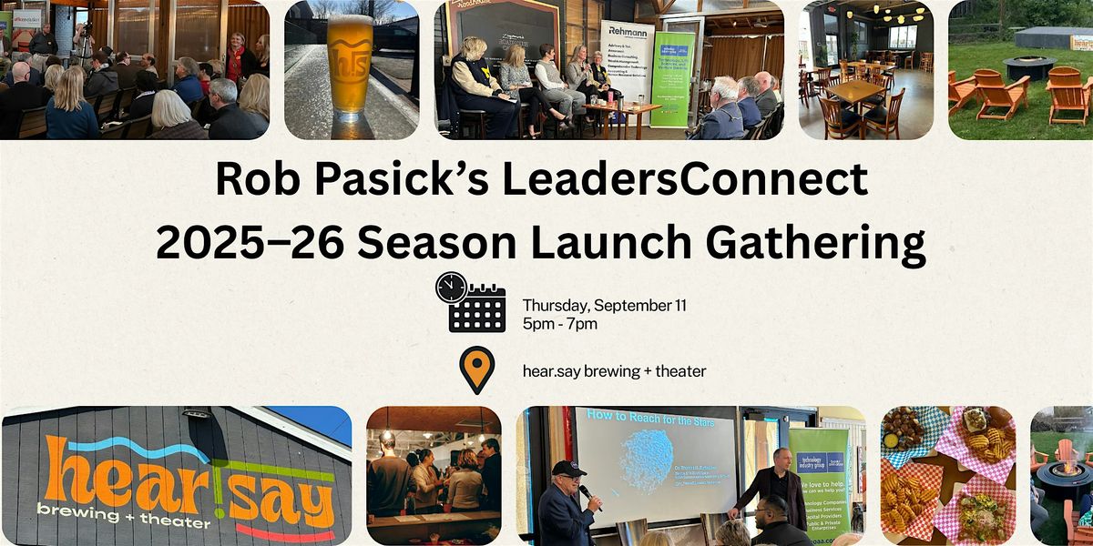 LeadersConnect 2025-26 Season Launch Gathering