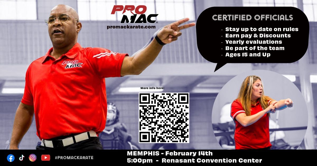 Officials Certification - MEMPHIS