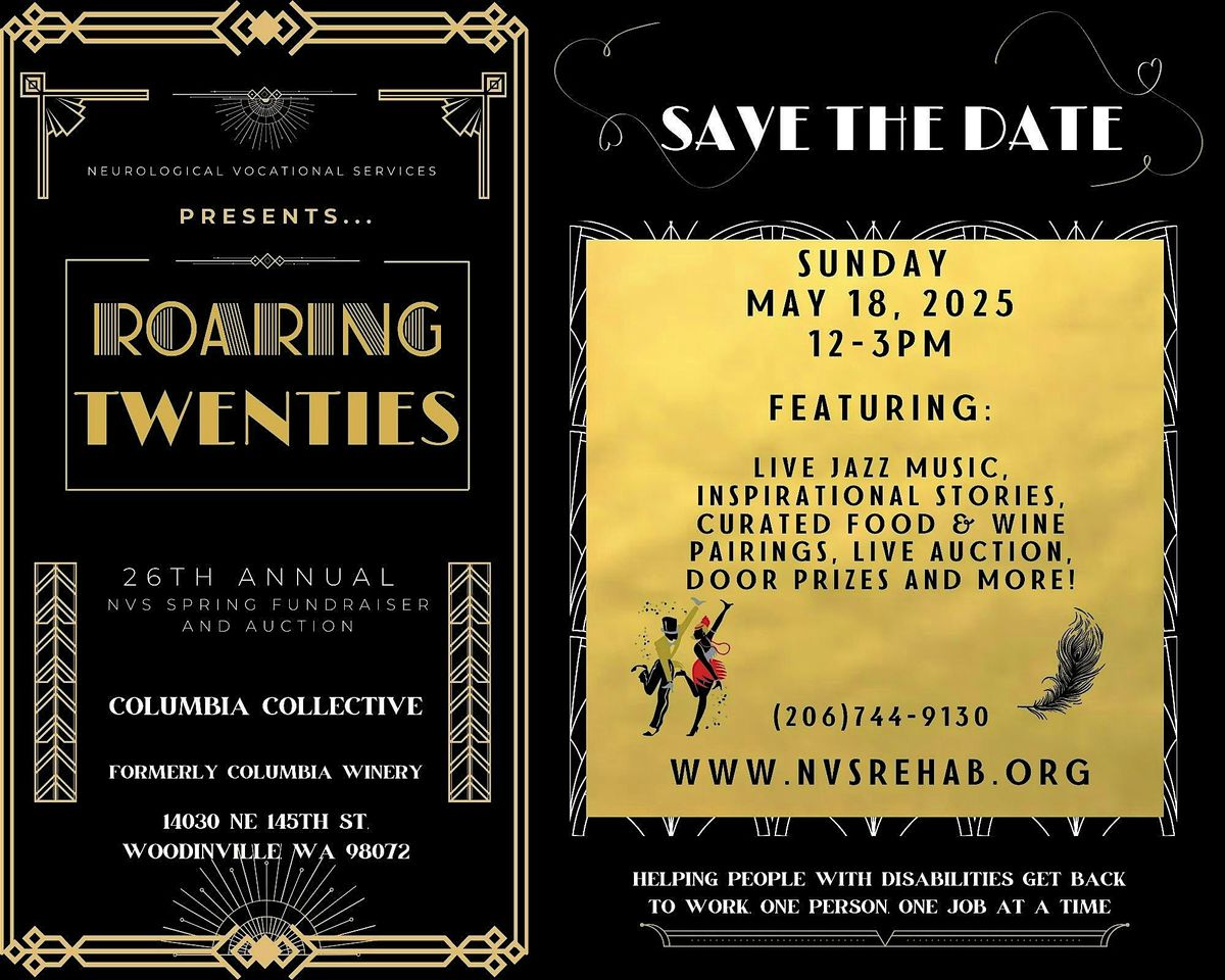 NVS Spring 2025 Fundraiser "Roaring Twenty's" at Columbia Collective