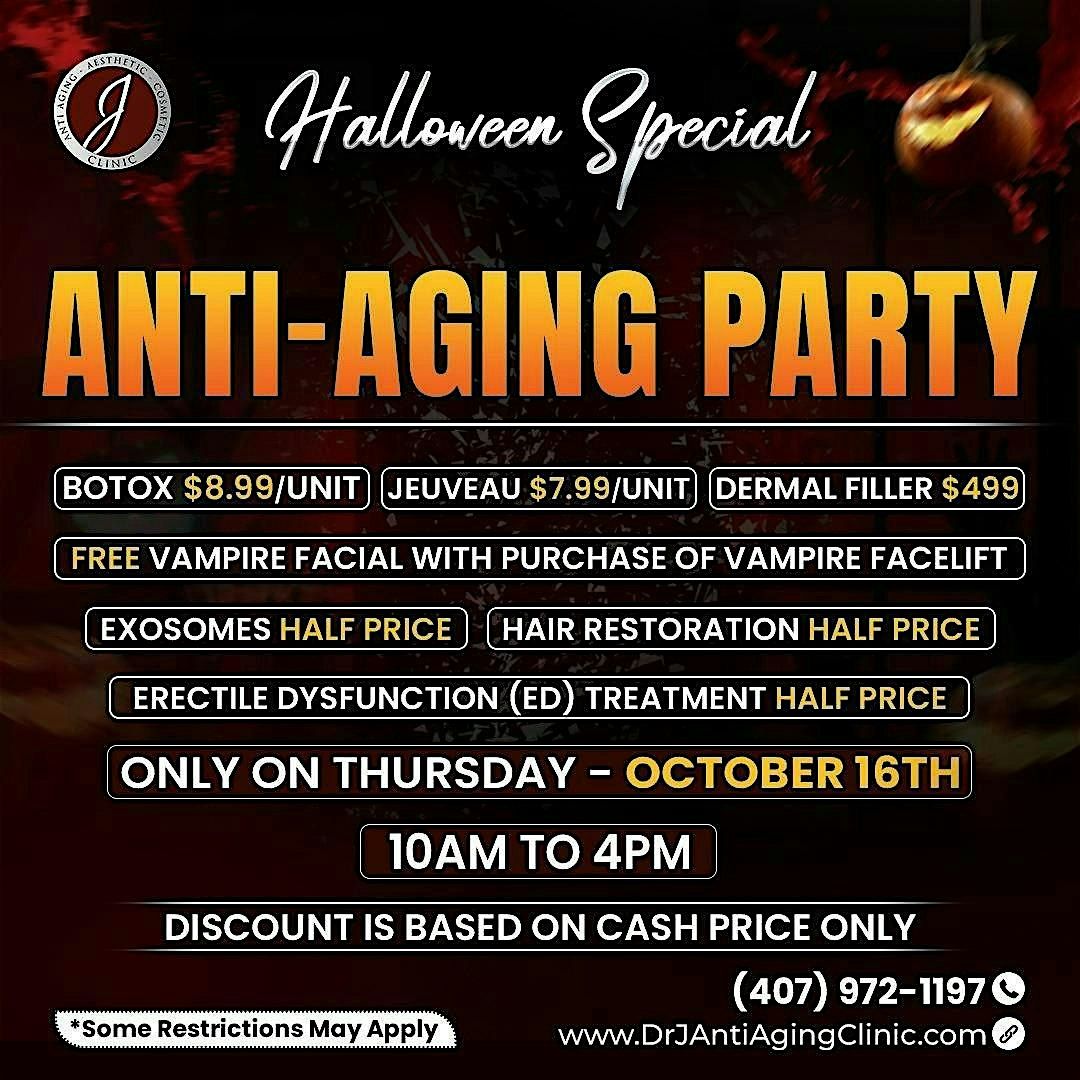 Anti-Aging - Boo Tox Party