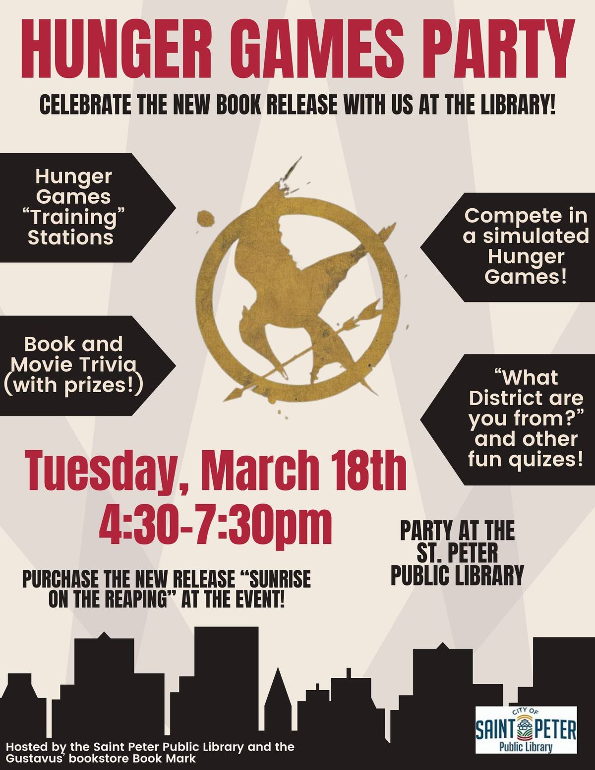 Hunger Games Party - Ages 10 and up (adults invited too!)