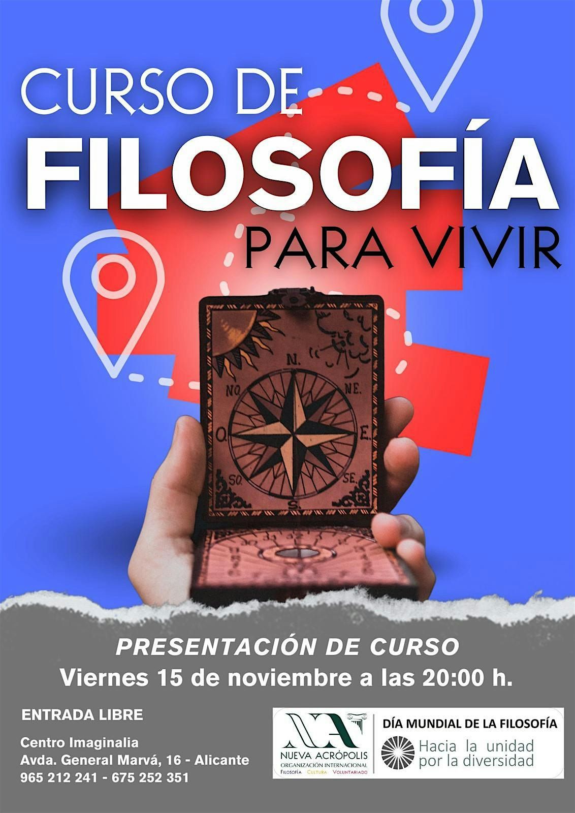 Presentaci\u00f3n del "Curso de Filosof\u00eda para vivir"