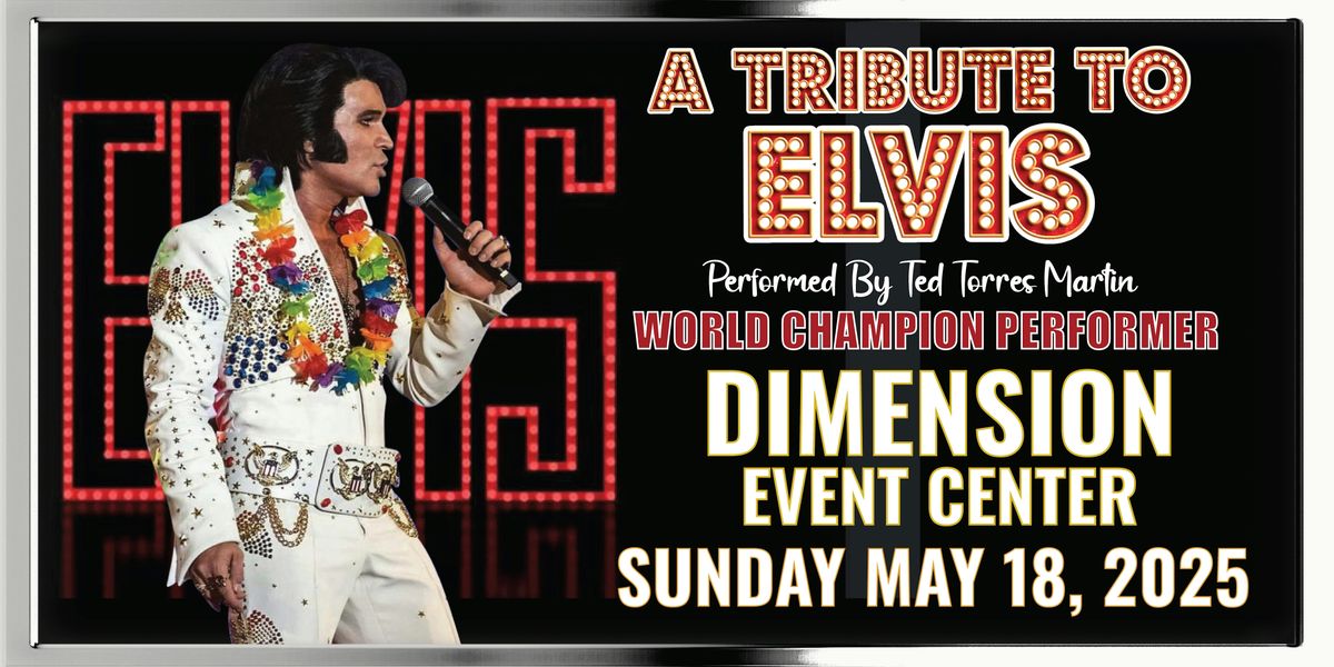 A TRIBUTE TO ELVIS