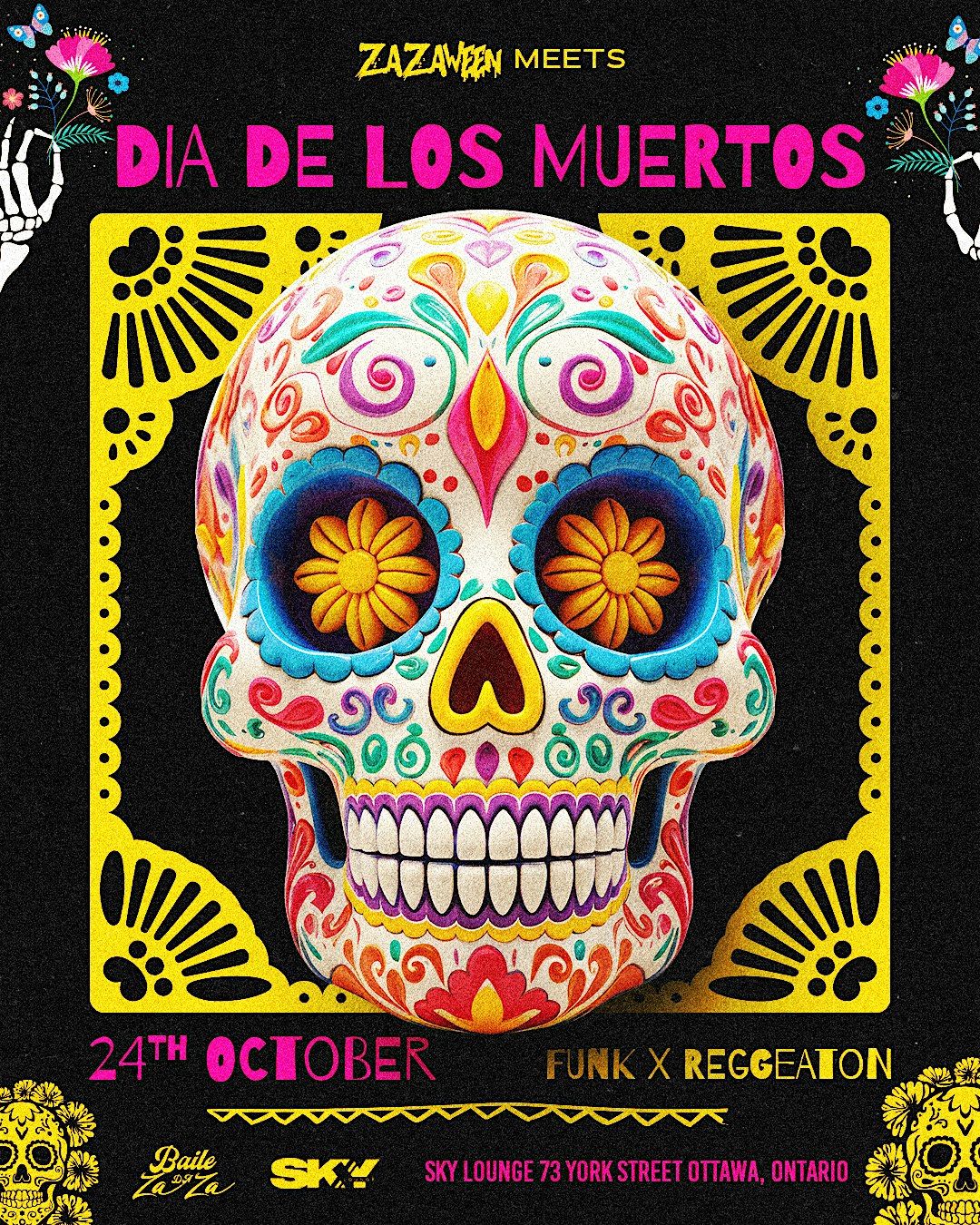 Zazaween meets dia de Los muertos