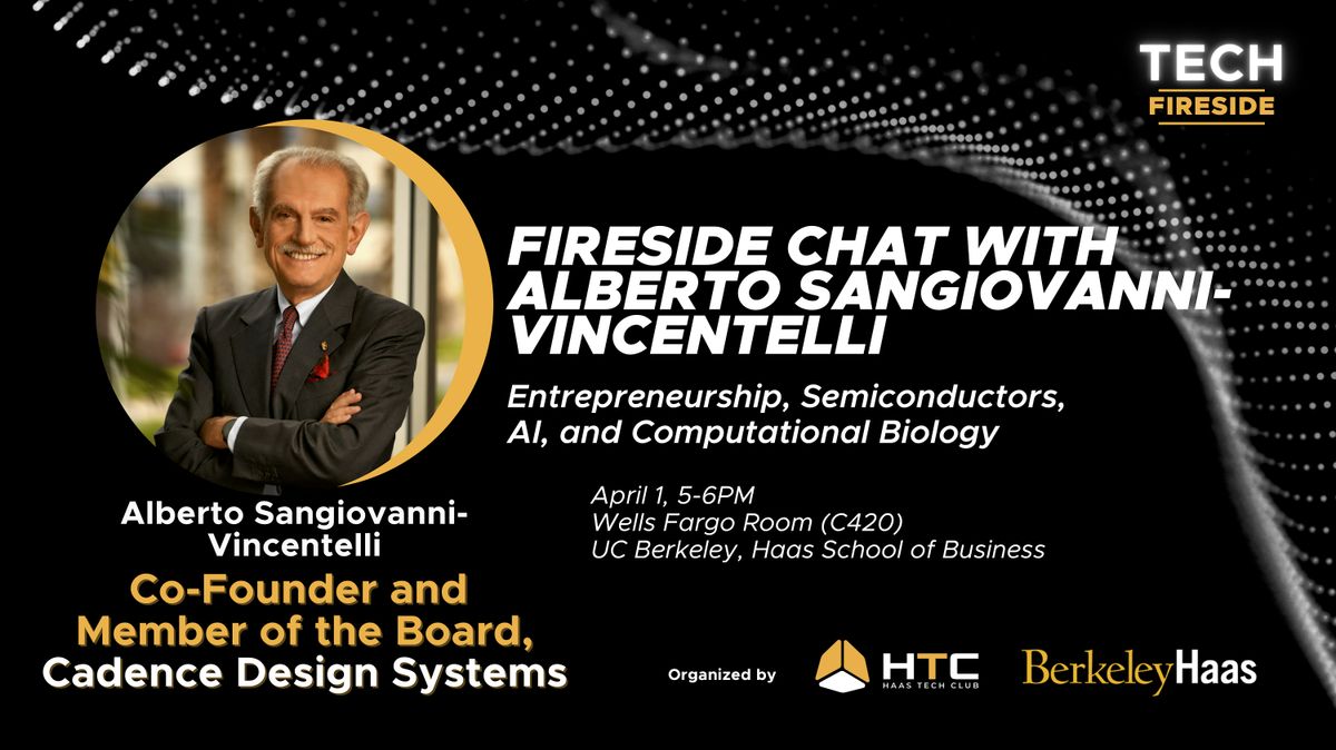 Fireside Chat with Alberto Sangiovanni-Vincentelli