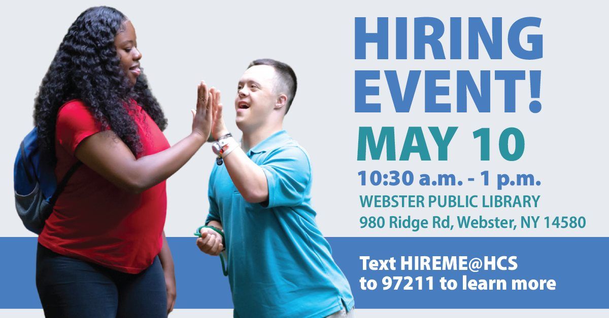 Hiring Event - Webster Public Library