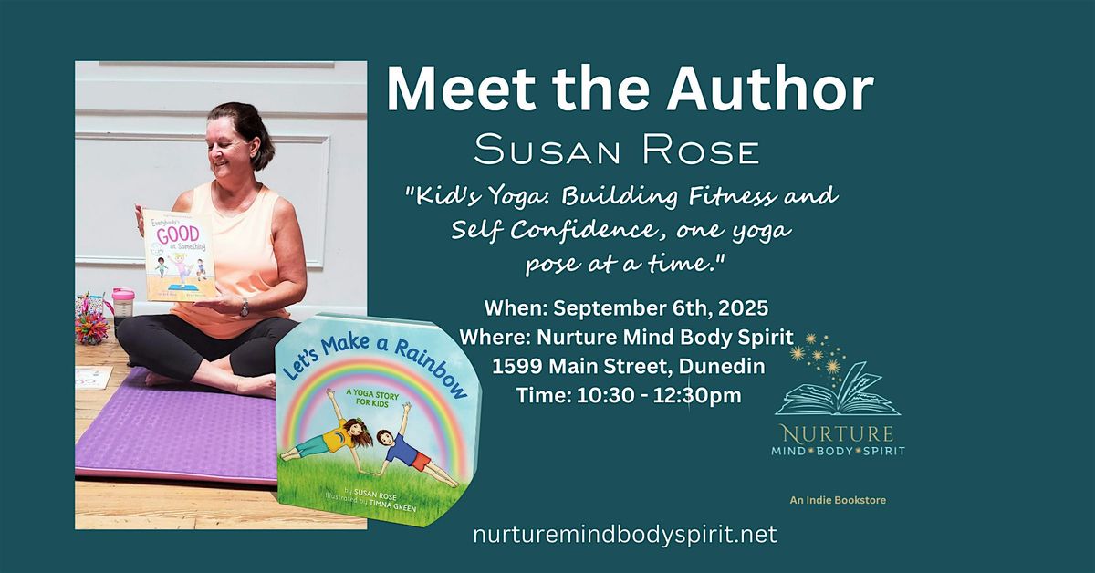 Meet the Author: Susan Rose \u2013 Kids Yoga Storytime & Mini Yoga Class