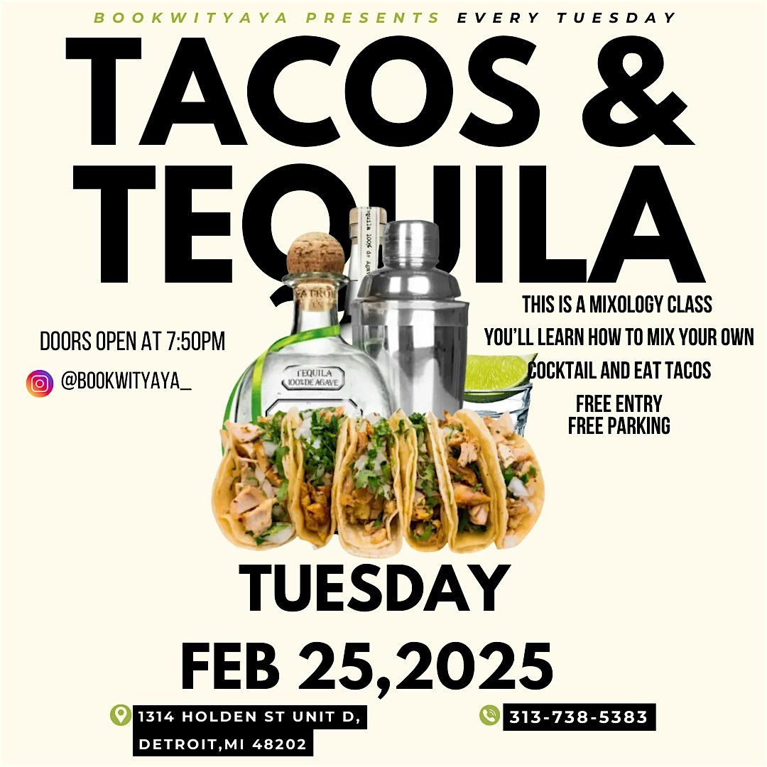 TACOS AND TEQUILA MIXOLOGY CLASS