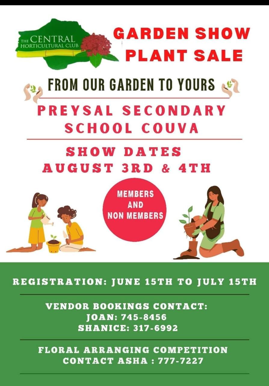 Central Horticultural Club: Garden Show and Plant Sale 