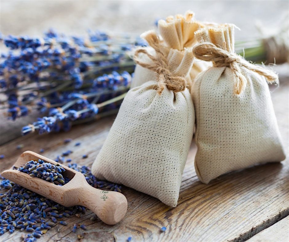 Wool Painted Lavender Pillow Making