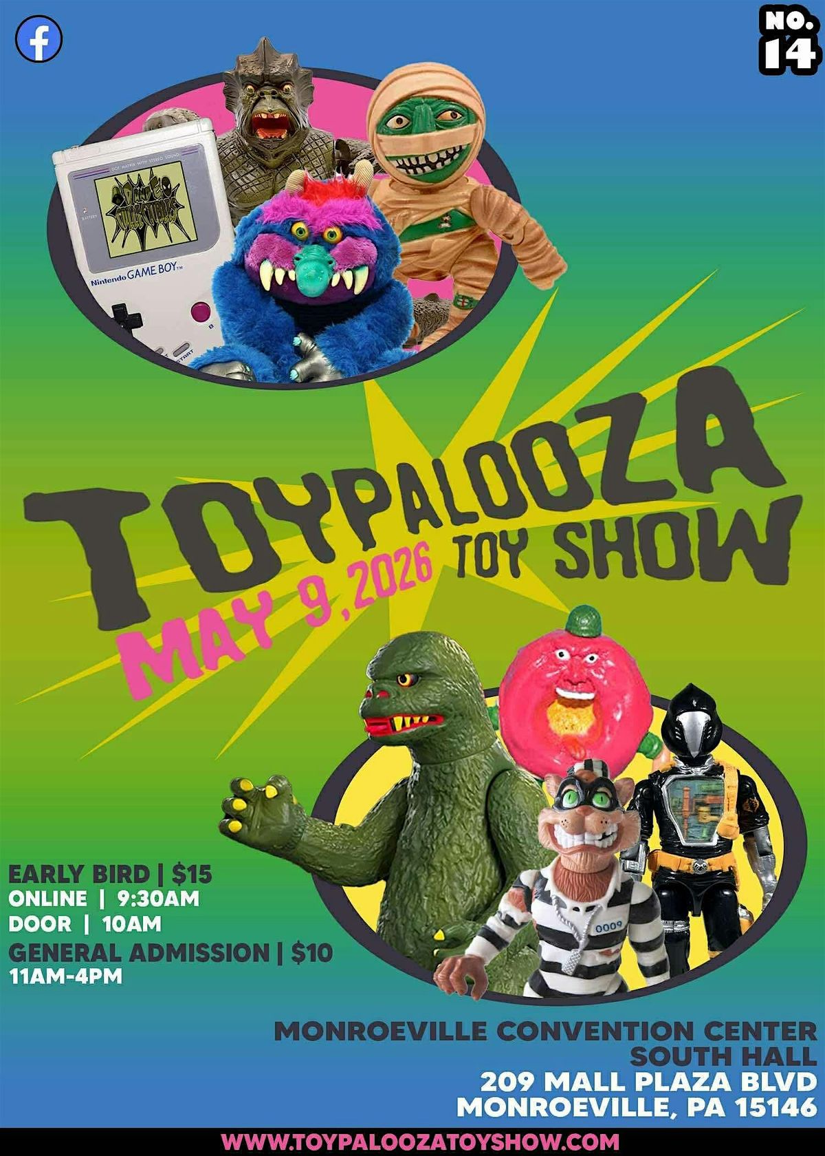 Toypalooza Toy Show - Pittsburgh's Biggest Toy Event (May 2026)
