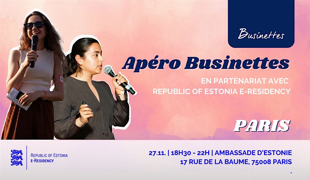 Ap\u00e9ro Businettes pour Femmes Entrepreneuses