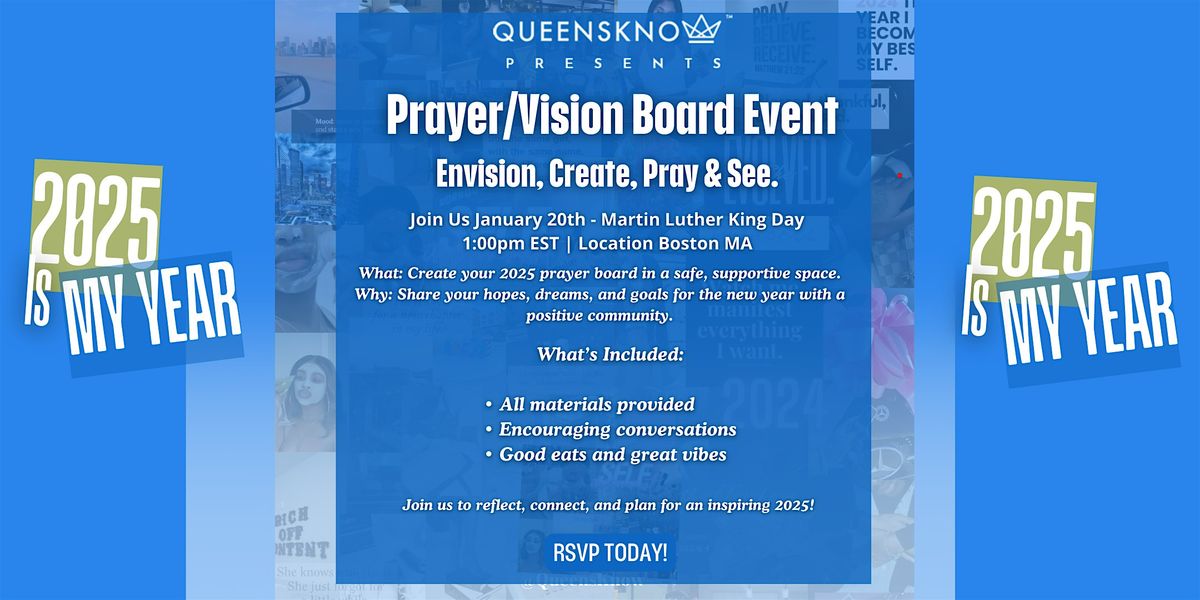 Prayer & Vision Board Event